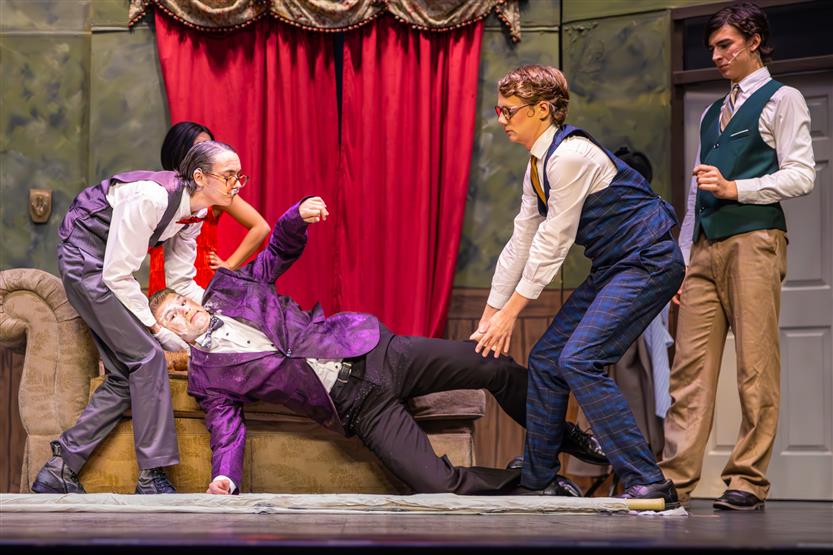 Nolensville High students perform onstage
